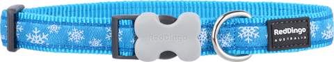 Red Dingo Snowflake Dog Collar