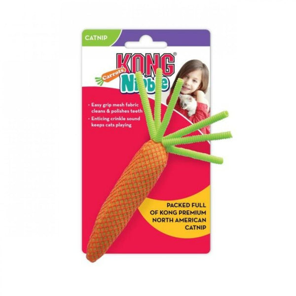 KONG Nibble Carrots Cat Toy