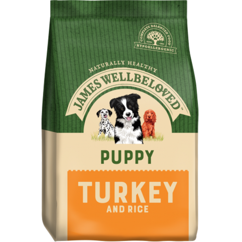 James Wellbeloved Turkey & Rice Puppy Food