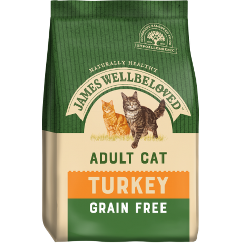James Wellbeloved Adult Cat Turkey Grain Free