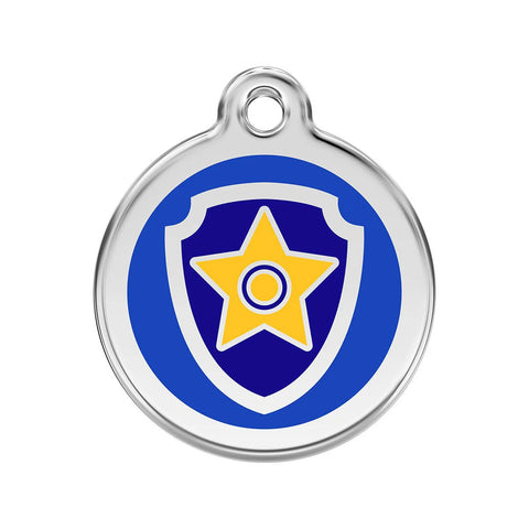 Red Dingo "Nickelodeon Paw Patrol Chase" Enamel Dog Tag