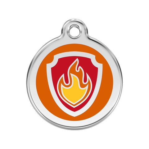 Red Dingo "Nickelodeon Paw Patrol Marshall" Enamel Dog Tag