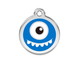 Red Dingo Enamel Dog Tag - Monster