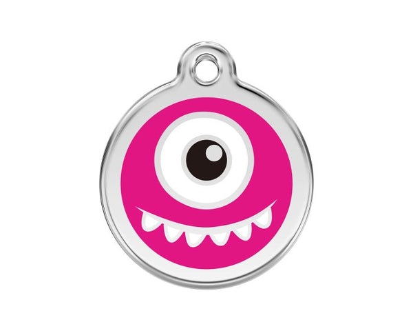 Red Dingo Enamel Dog Tag - Monster