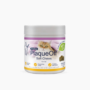 Proden Plaque off Dental Soft Chews for Cats