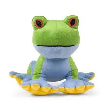 Petface Buddies Trev the Tree Frog Dog Toy