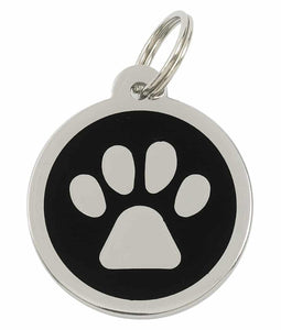 Tagiffany Luxury Pet ID Tag - Sweetie - Paw Print