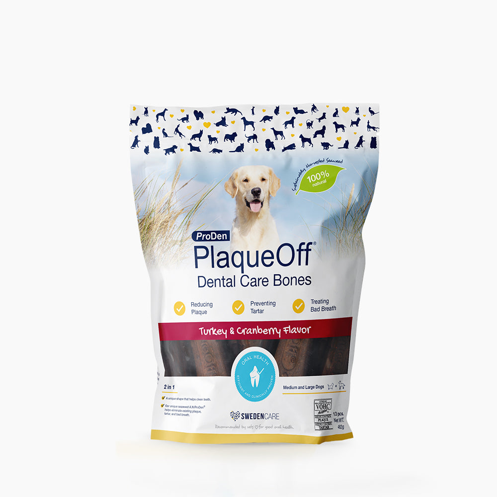 Plaque Off Dental Care Bones 482g
