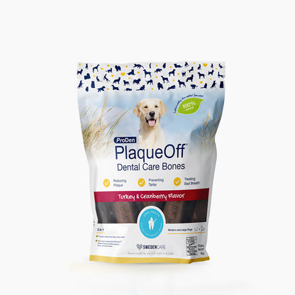 Plaque Off Dental Care Bones 482g