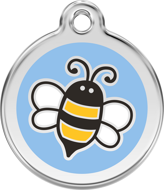 Red Dingo Enamel Dog Tag - Bumblebee