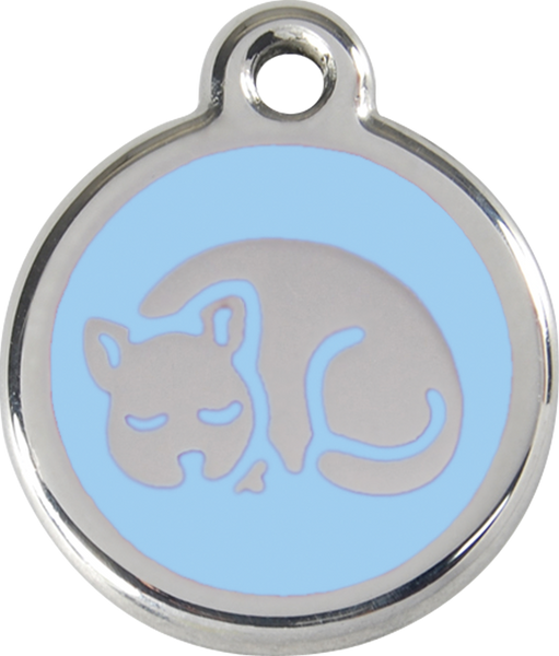 Red Dingo Enamel Cat Tag - Kitten