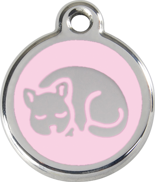 Red Dingo Enamel Cat Tag - Kitten