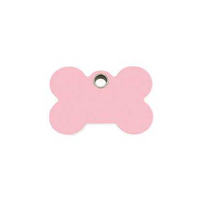 Red Dingo Plastic "Bone" Dog Tag