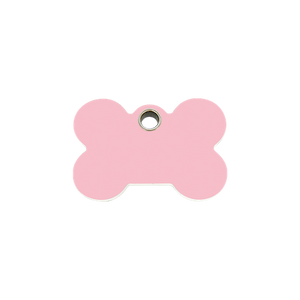 Red Dingo Plastic "Bone" Dog Tag