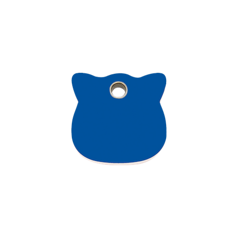 Red Dingo Plastic "Cat Face" Cat Tag