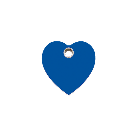 Red Dingo Plastic "Heart" Dog Tag