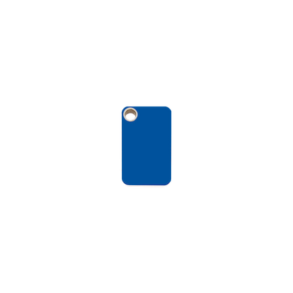 Red Dingo Plastic "Rectangle" Dog Tag
