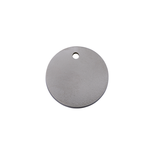 Red Dingo Titanium "Circle" Pet Tag