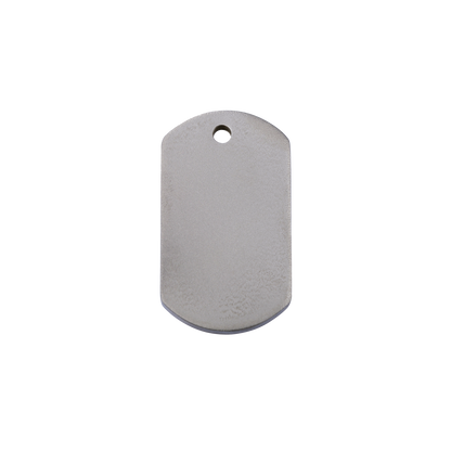 Red Dingo Titanium "Rectangle" Dog Tag