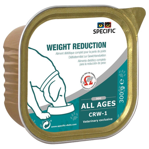 SPECIFIC CRW-1 Weight Reduction Wet Dog Food 6 x 300g