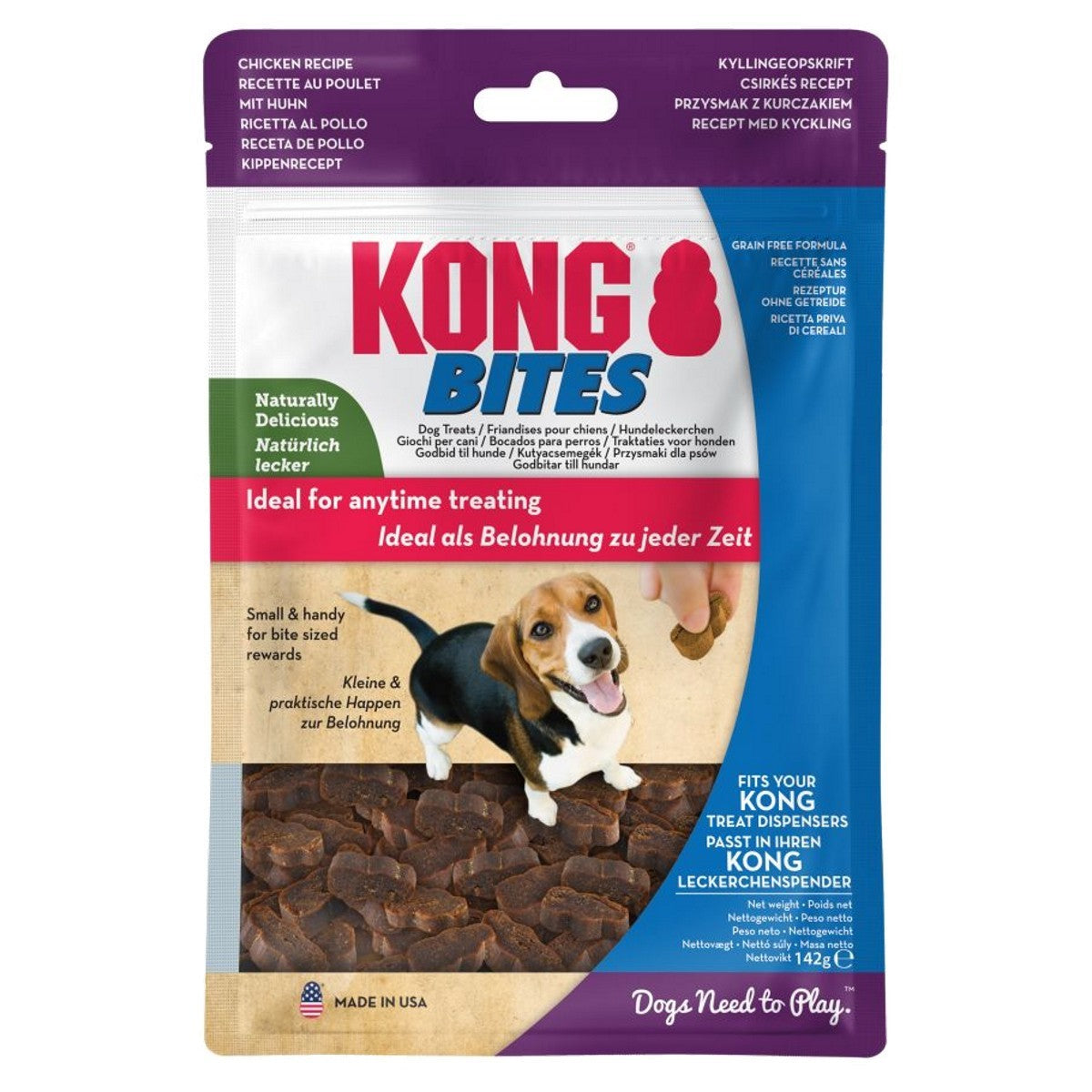 KONG Bites (Chicken) 140g Dog Treats