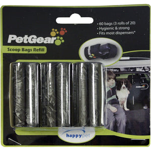 Pet Gear Dog Poo Bags - 60 Bags