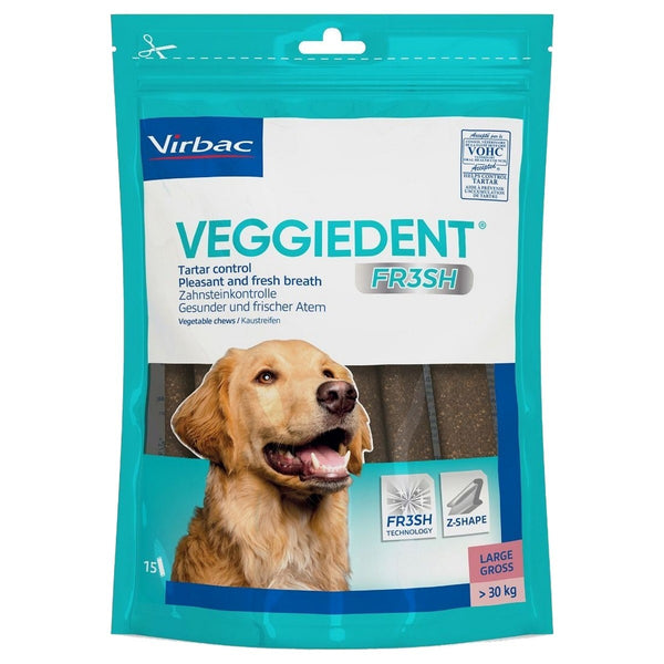 Virbac VeggieDent Dog Dental Chews