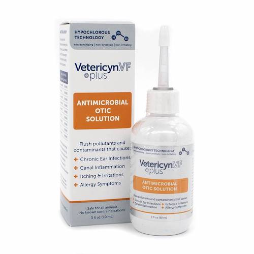 Vetericyn Plus VF Antimicrobial Otic Solution 90ml