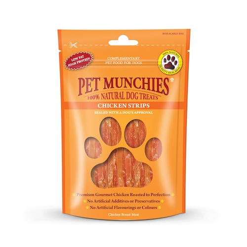 Pet Munchies Chicken Strips Dog Treats