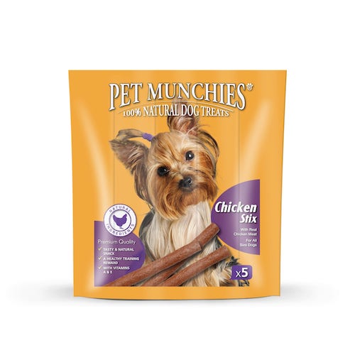 Pet Munchies Chicken Stix Dog Treats 50g