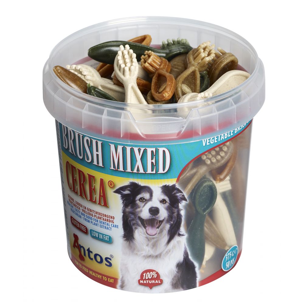 Antos Cerea Mini Brushes Dog Treat Tubs