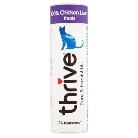 Thrive Cat Treats 100% Chicken Liver 25g