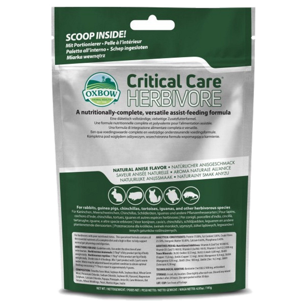Oxbow Critical Care for herbivores 141g