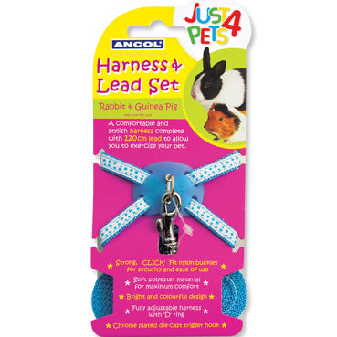 Just 4 Pets Rabbit Harness & Lead Set