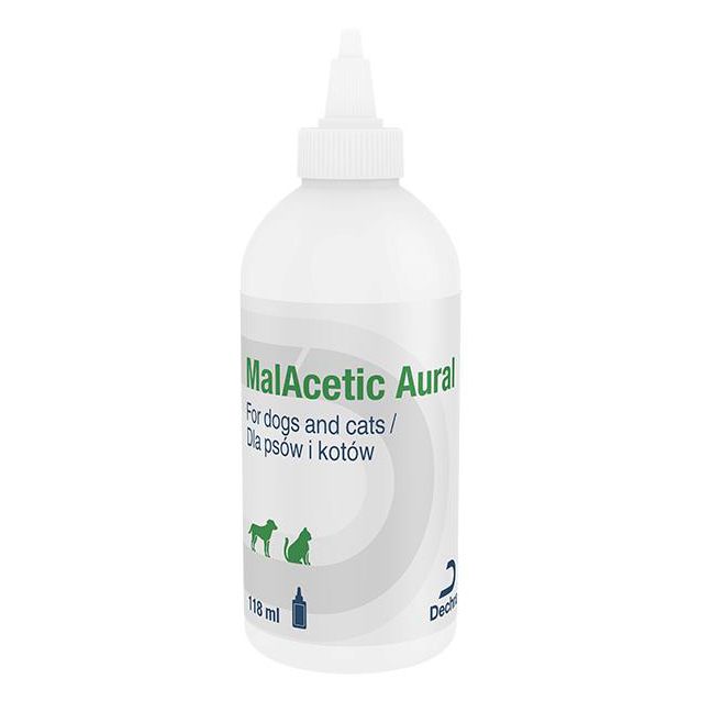 MalAcetic Aural Ear Cleaner 118ml - Pica's Pets