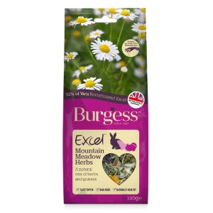 Burgess Excel Mountain Meadow Herbs 120g