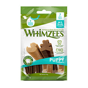 Whimzees All Natural Puppy Dental Treats