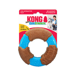 Kong CoreStrength Bamboo Ring Dog Toy Small