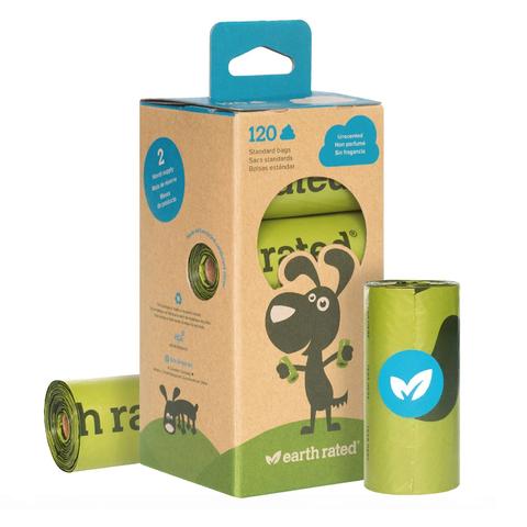 Earth Rated Dog Waste Bags - 120 bags - Pica's Pets