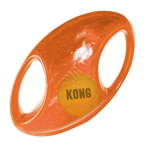 Kong Jumbler Football Dog Toy