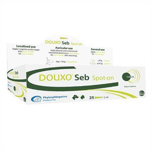 Douxo Seb Spot-On 2ml (Pack of 25)