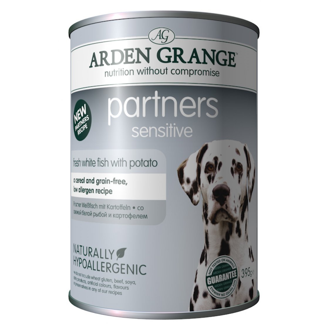 Arden Grange Partners Adult Sensitive Fresh White Fish With Potato