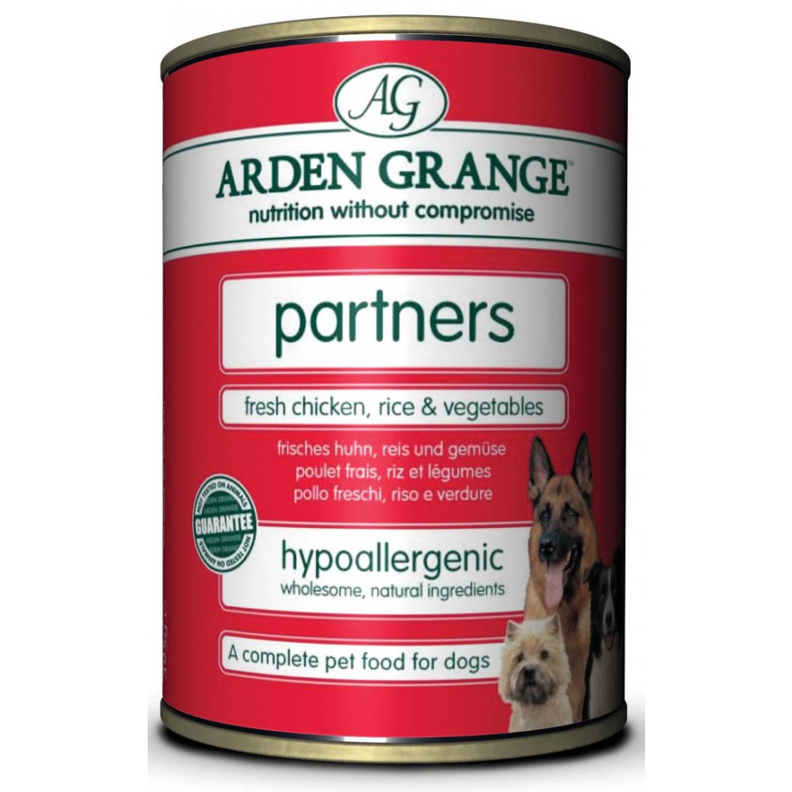 Arden Grange Partners Chicken, Rice & Vegetable Dog Food