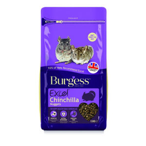 Burgess Excel Chinchilla Nuggets 1.5kg - Pica's Pets