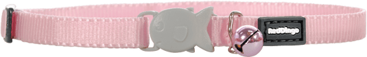 Red Dingo Kitten Collar - Pale Pink