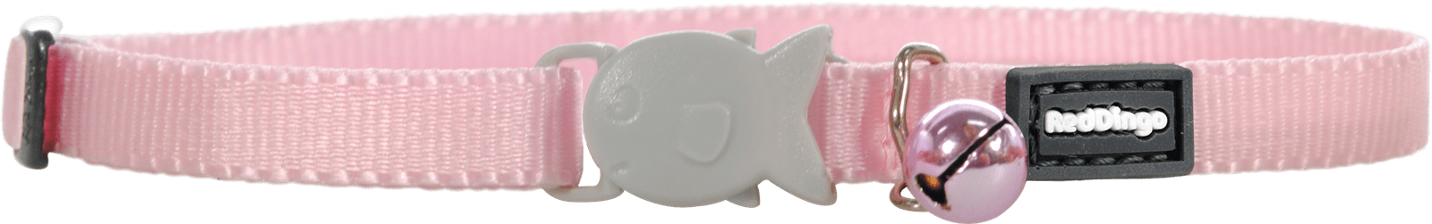 Red Dingo Kitten Collar - Pale Pink