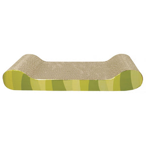 Catit Patterned Scratching Board With Catnip Lounge Design - Pica's Pets