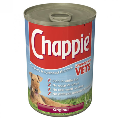 Chappie Original Dog Food 12 x 412g