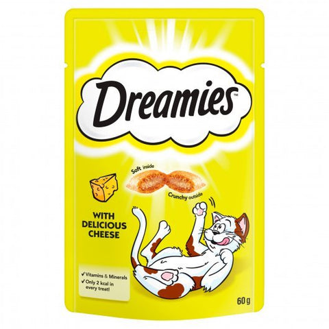 Dreamies Cheese Cat Treats 60g