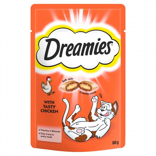 Dreamies Chicken Cat Treats 60g